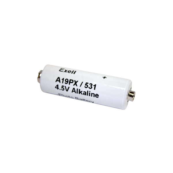 Exell Battery A19PX/531 (4.5 Volt) with 9 volt snaps