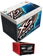 XS Power 16 Volt AGM Battery And AGM Charger Combo - D1600CK-2