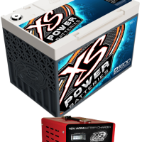 XS Power 16 Volt AGM Battery And AGM Charger Combo - D1600CK-2