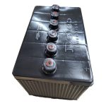 Delco R79S Antique Auto Side Post Battery Side View.