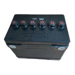 Delco R89S Antique Auto Side Post Battery Top View.