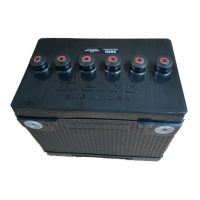 Delco R89S Antique Auto Side Post Battery Top View.